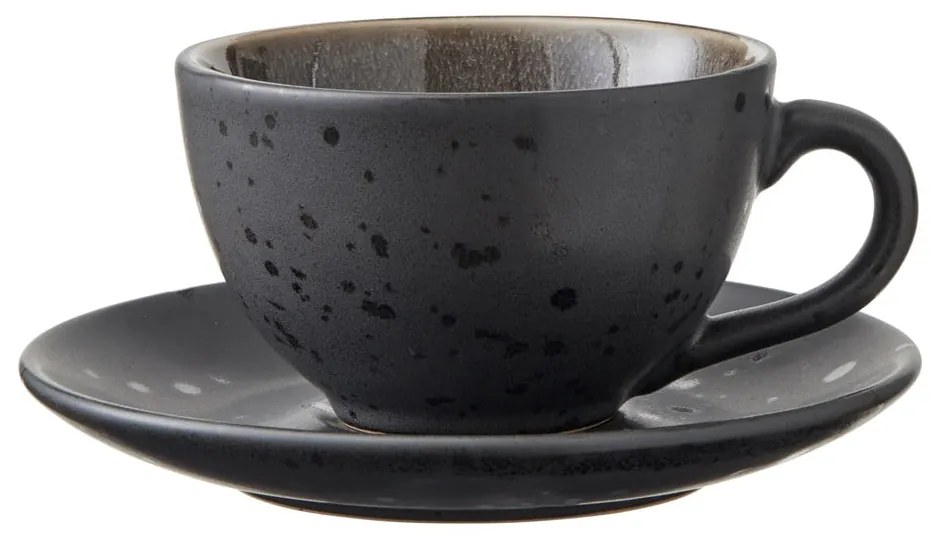 Cești negre/albastru-închis 4 buc. din ceramică 240 ml Gastro Black/Mix – Bitz