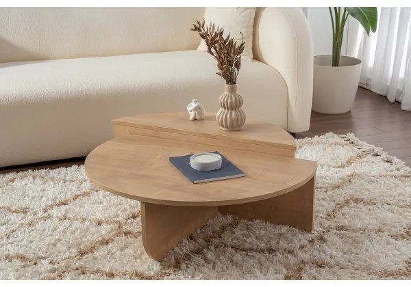 SET 2x măsuță de cafea ORION stejar