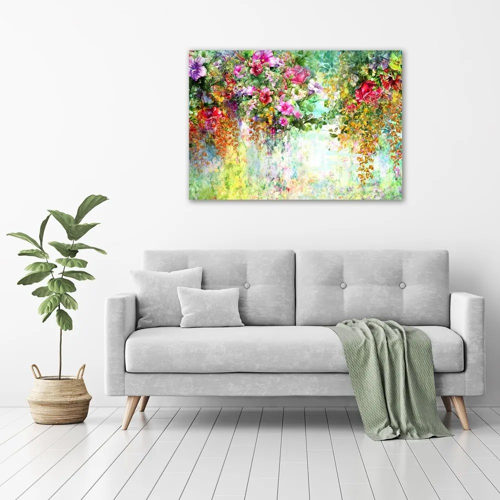 Imprimare tablou canvas Flori multi-colorate