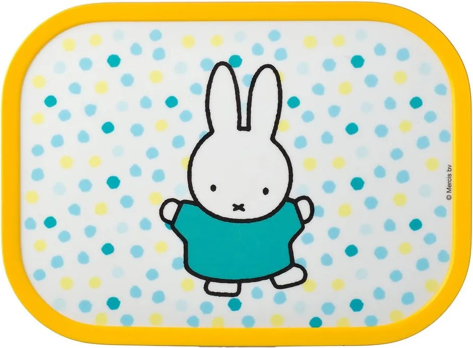 Cutie de gustări pentru copii Mepal Miffy Confetti