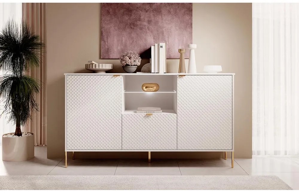 Dulap Calvo C4 (alb + auriu). 1099454
