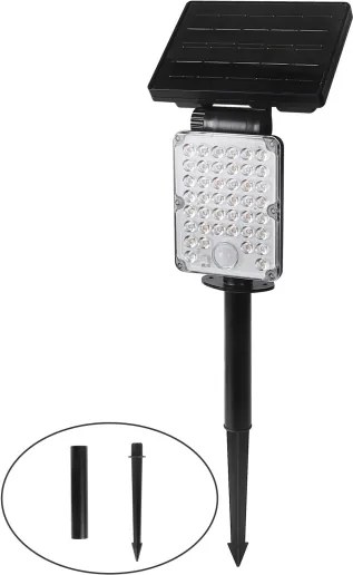 Top Light-LED Lampă solară cu senzor 3 în 1 ZENITH LED/10W/3,7V 3000/4000/6500K 2400 mAh