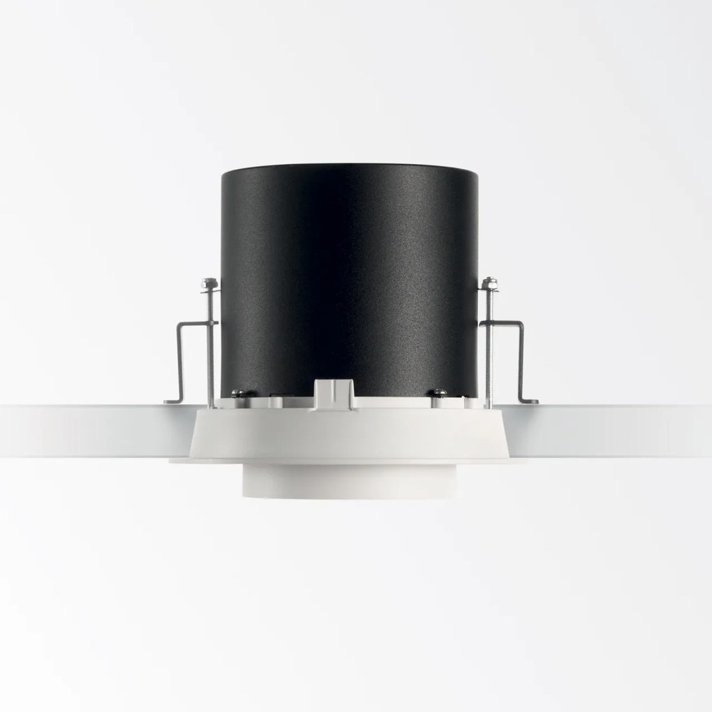 Spot LED directionabil, incastrabil pentru tavan fals NOVA 12W 3000K BK 248189 IDL