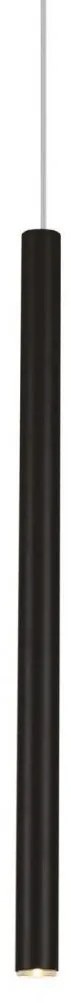 Pendul LED design Premium Class Quality 2,5cm ORGANIC FAT negru P0203 MX