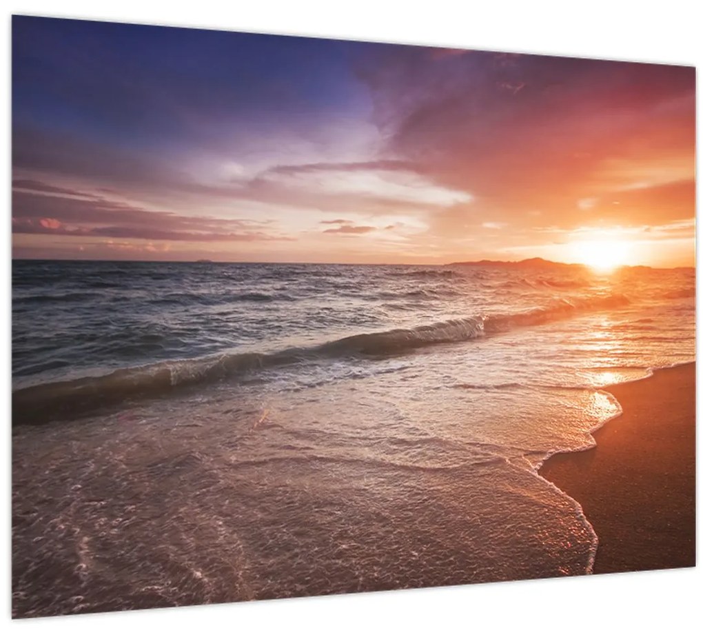 Tablou - Apus de soare în Thailanda (70x50 cm)