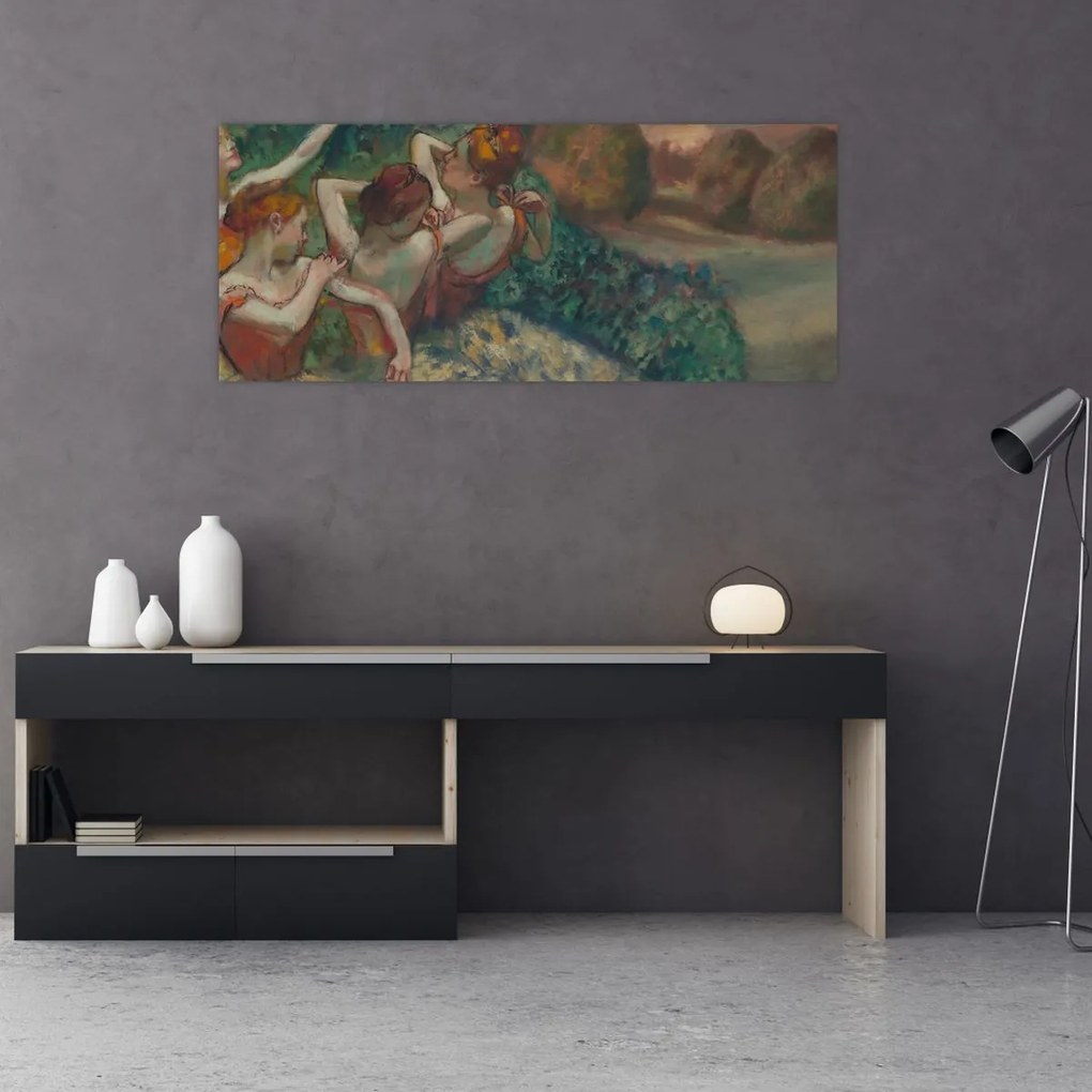 Tablou - Edgar Degas, Four Dancers, reproducere (120x50 cm)