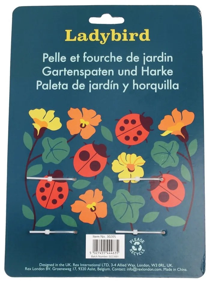 Unelte mici de grădină 2 buc. Ladybird – Rex London