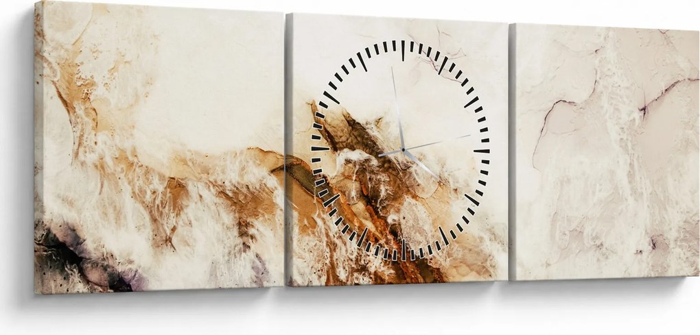 Tablou - Abstract (cu ceas) (90x30 cm)