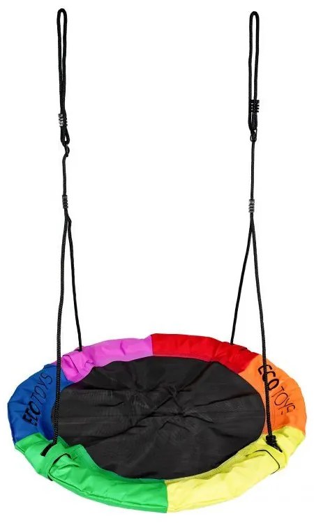 Leagăn tip cuib de barză COLOR 110cm Ecotoys
