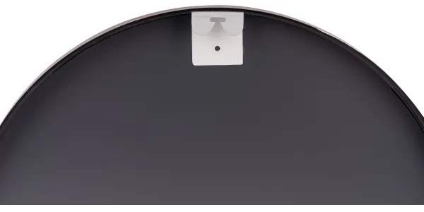 Globo B992545 - Oglindă de perete, diametru 60 cm, neagră