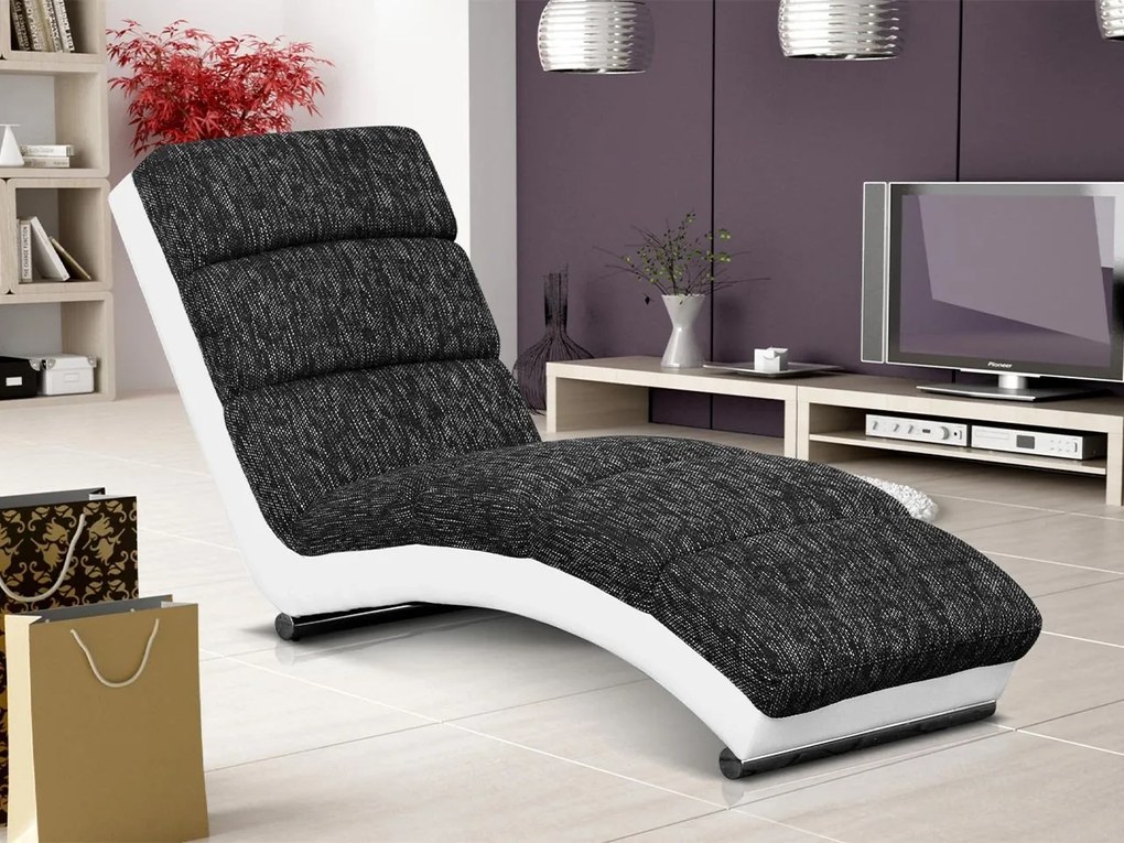 Fotoliu relax tapițat Laresa (piele ecologică Soft 017 + Lawa 06). 1060824