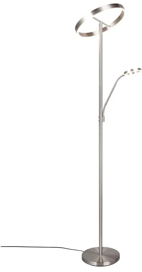 Lampadar argintiu LED (înălțime 180 cm) Willis – Trio