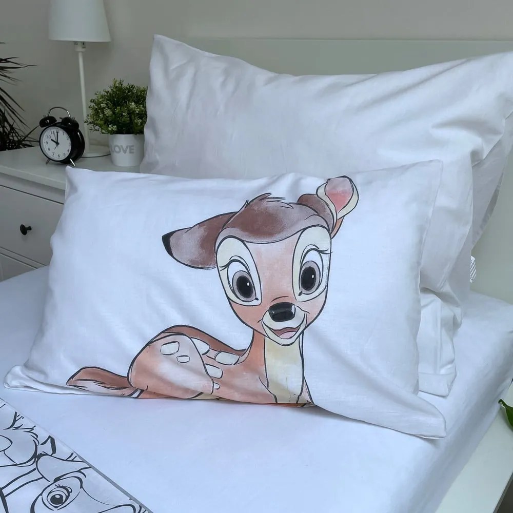 Lenjerie de pat pentru copii din bumbac pentru pătuț 100x135 cm Bambi – Jerry Fabrics