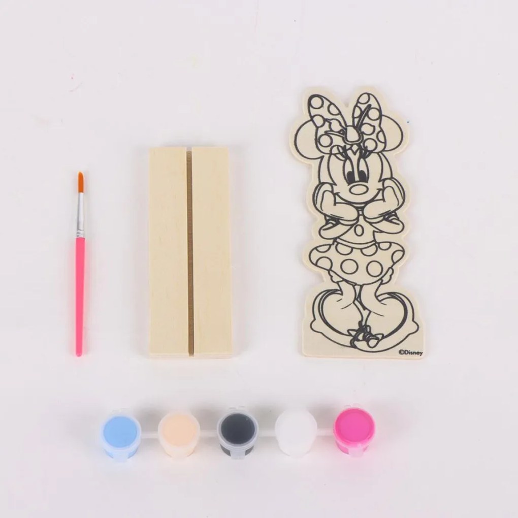 Disney Minnie Cutie figurină de lemn de pictat