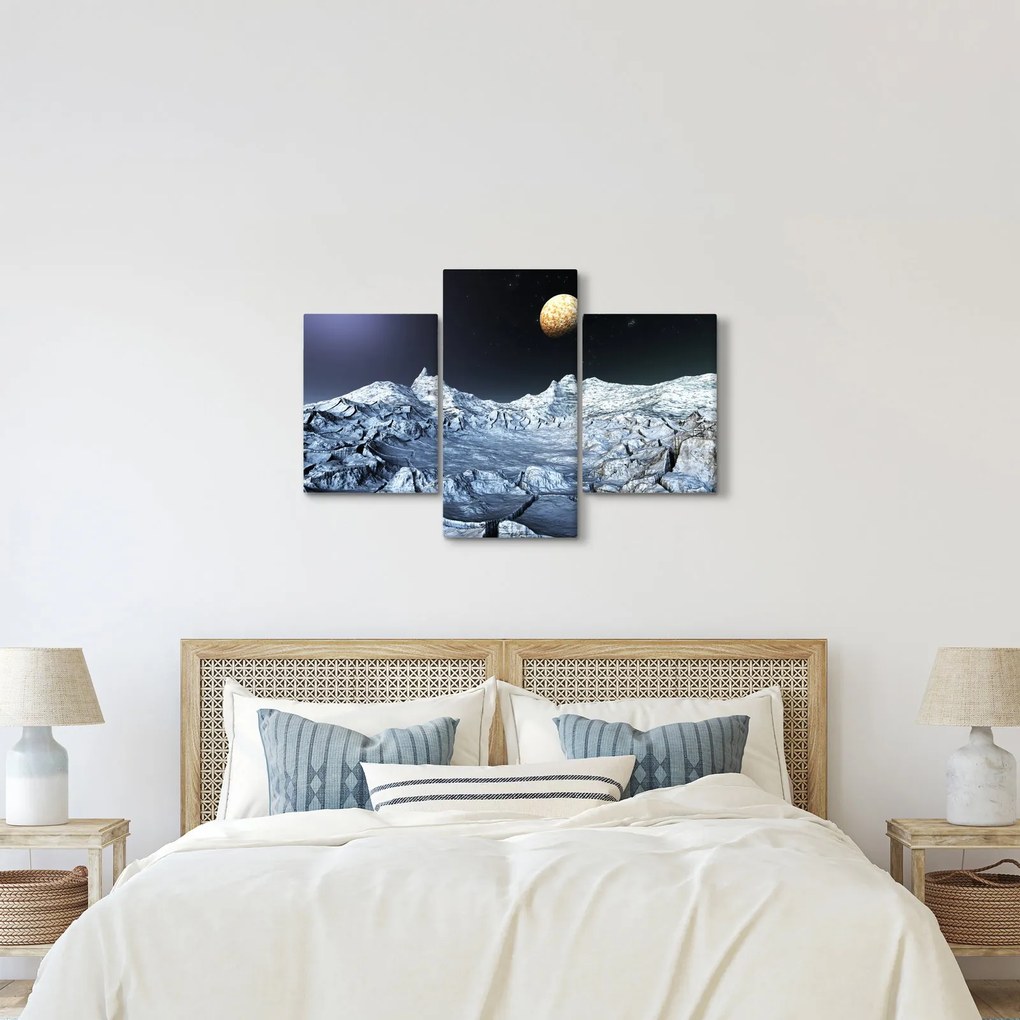 Tablou cu sat (90x60 cm)