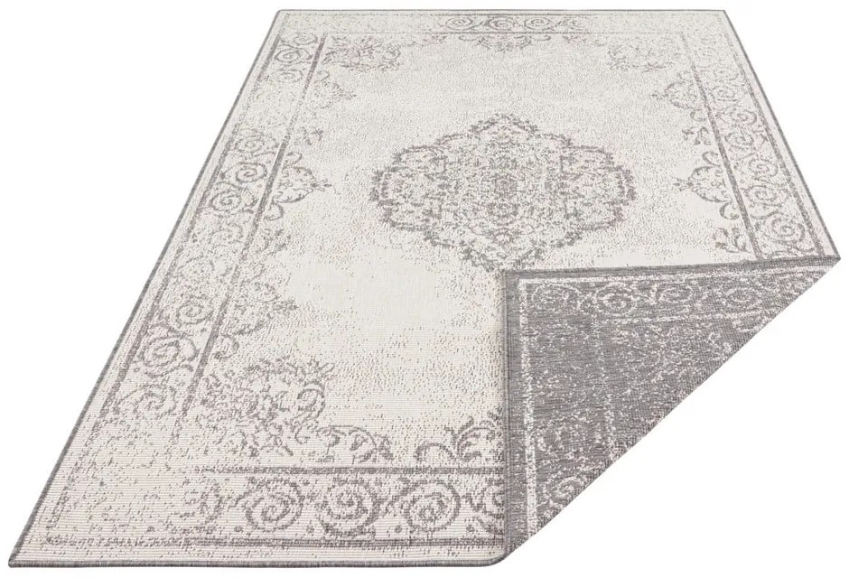 Covor adecvat pentru exterior NORTHRUGS Cebu, 120 x 170 cm, gri-crem
