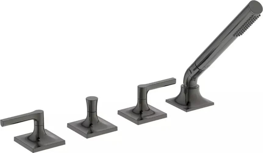 Baterie cada - dus Ideal Standard Atelier Joy Neo gri Magnetic Grey 4 elemente