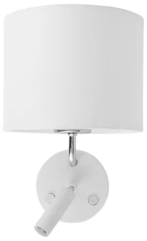 LED lampă flexibilă RICHI 1xE27/15W/230V + LED/3W/230V albă