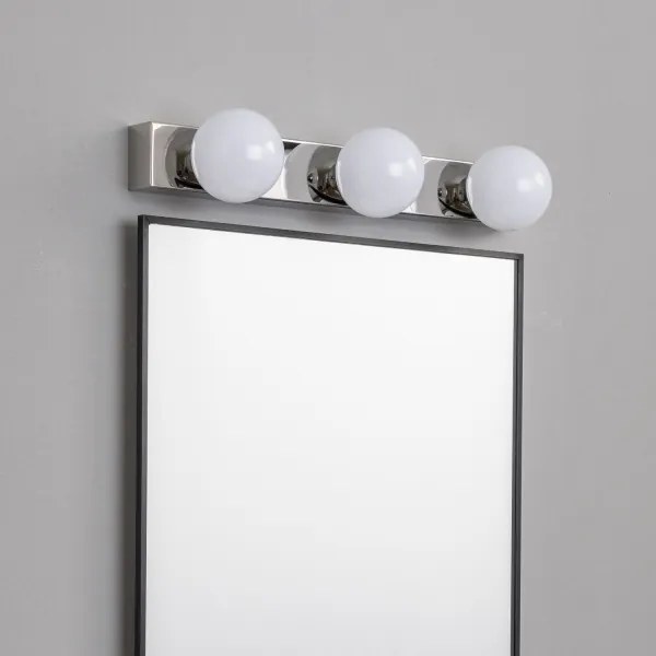 BRILAGI - SET 2x aplice de perete pentru baie cu LED HOLLYWOOD 3xLED/3W/230V 39 cm IP44 crom