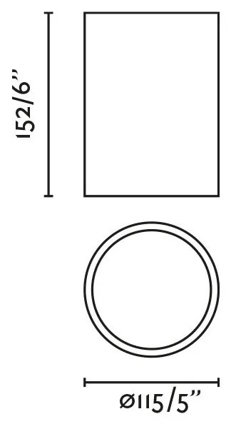Spot LED aplicat tavan ROL 30W alb