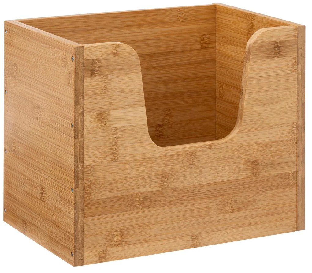 Organizator de bucatarie din bambus, 31,5 x 21,5 x 26,5 cm