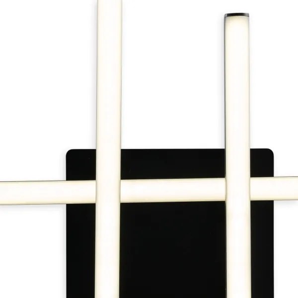 Brilagi - Plafonieră LED STRIPES LED/37W/230V neagră