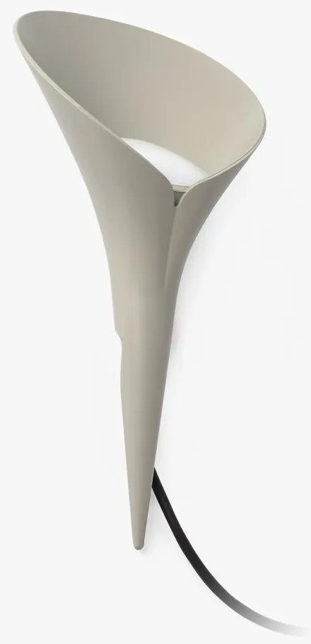 Lampa de exterior decorativa tip tarus IP44 LEAF gri