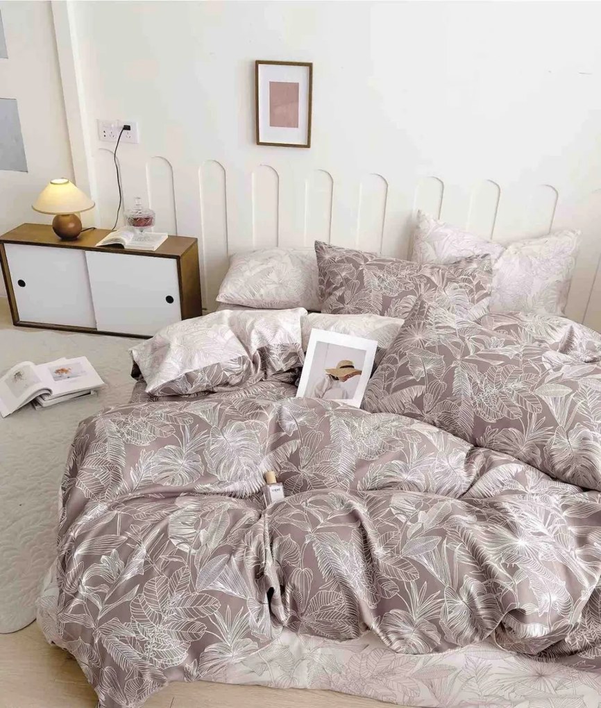 Lenjerie pat dublu, 6 Piese, Finet Premium
