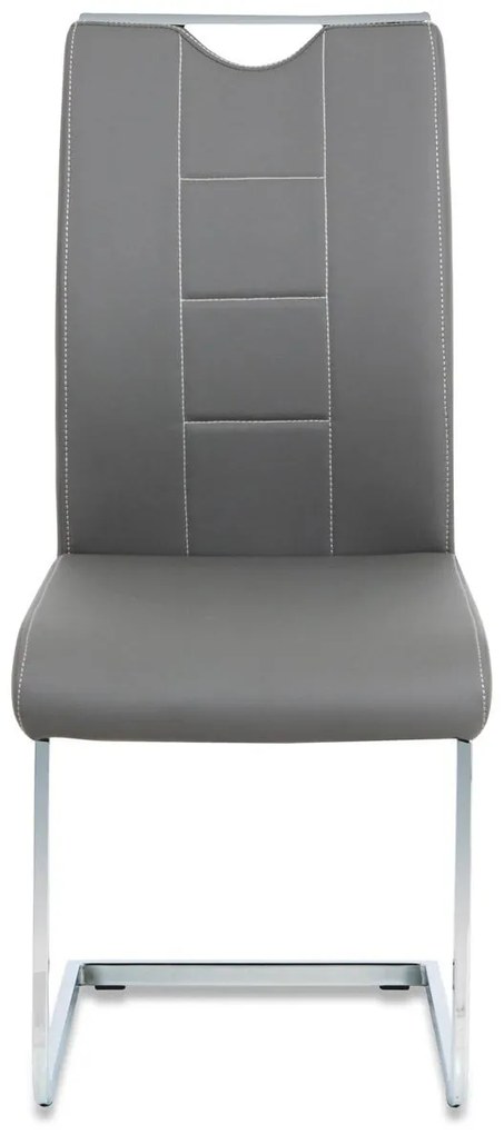 Scaun sufragerie Darren-411 GREY (gri). 1120445