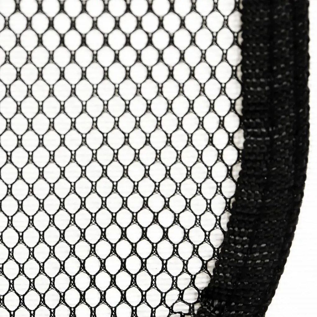 Tarc de caini pliabil cu sac de transport, negru, 110x110x58 cm Negru, 110 x 110 x 58 cm