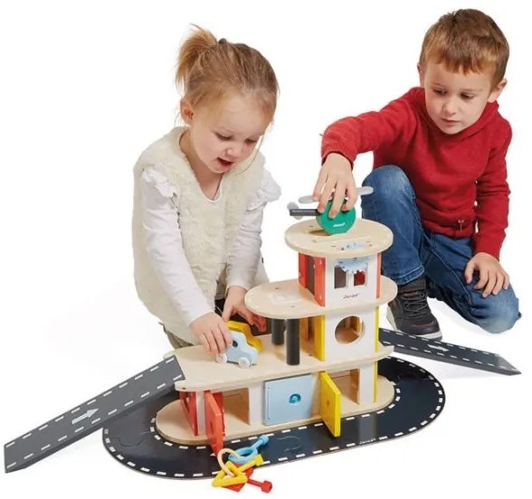 Janod - Garaj din lemn BOLID