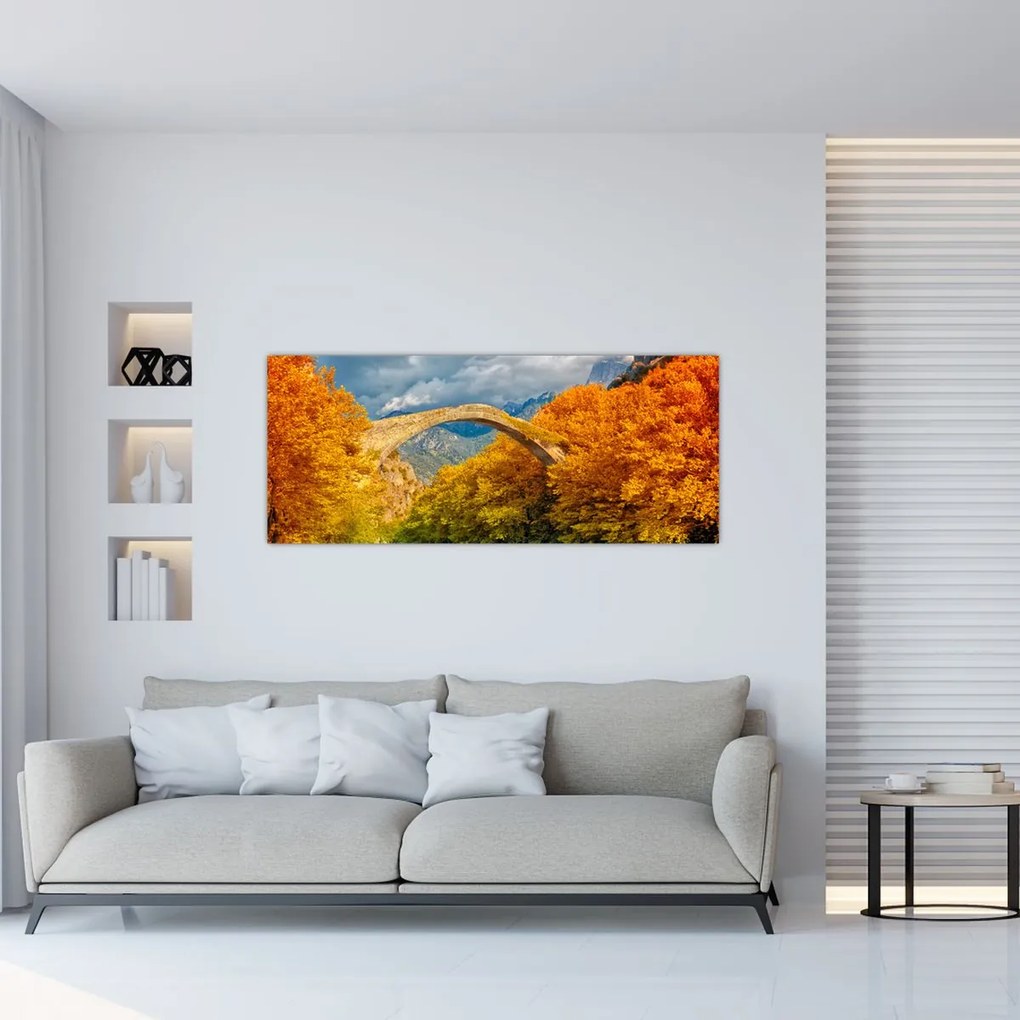 Tablou - Podul Konitsa (120x50 cm)