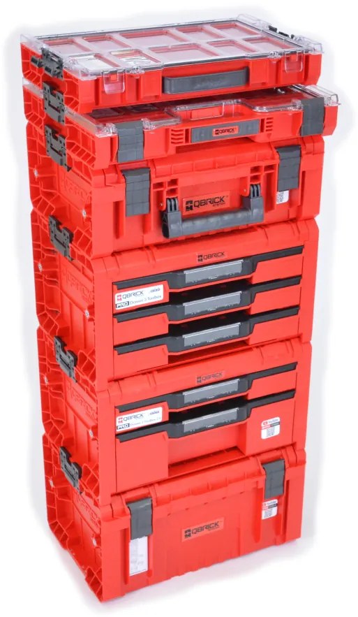 QBRICK SYSTEM PRO Red Ultra HD - Organizator 200
