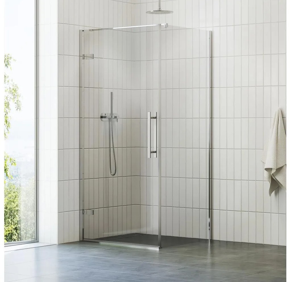 Ravak - Cabină de duș COOL 80x80 cm, crom lucios