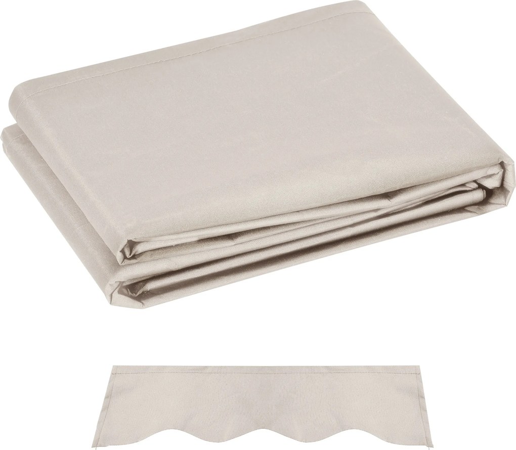 Outsunny Material de Înlocuire pentru Copertină Retractabilă, 282x250 cm, Gri | Aosom Romania