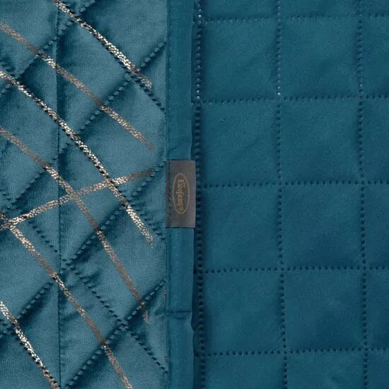 Cuvertură de design turcoaz inchis Lăţime: 220 cm | Lungime: 240 cm
