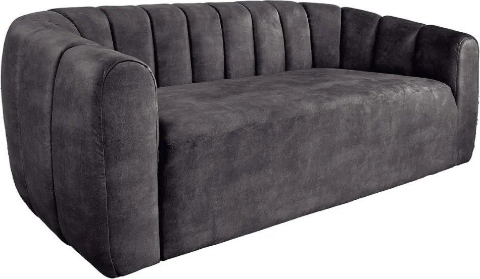 Canapea 3 locuri, Catifea Antracit, Babylon A-44510 VC