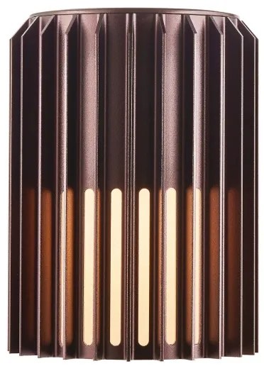 Aplică de exterior Nordlux ALUDRA 1xE27/15W/230V maro