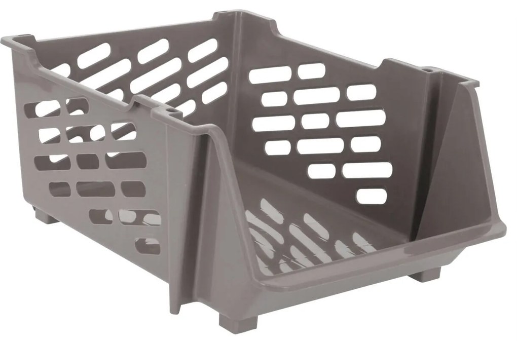 Cos din plastic pentru depozitare, 44 x 36 x 20 cm