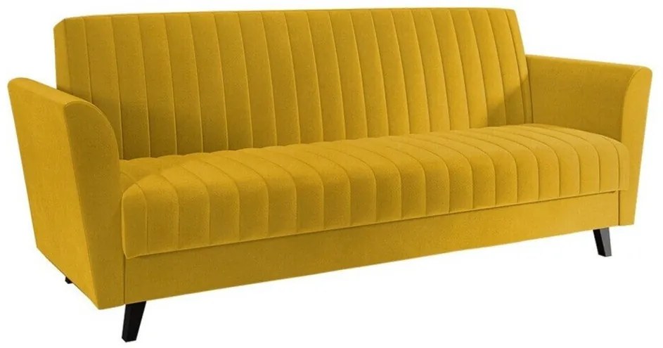 Canapea extensibilă Columbus 144Cutie de pat, 90x230x87cm, 61 kg, Picioare: Lemn, Lemn: Pin