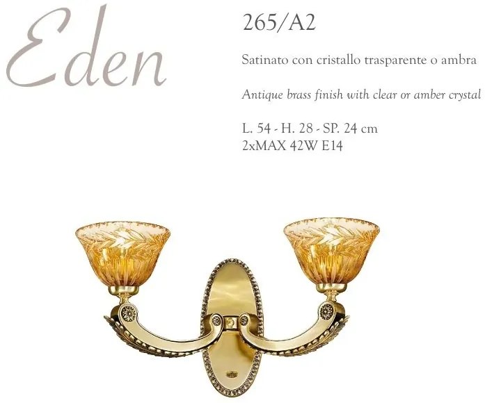 Aplica de perete LUX realizata manual Eden