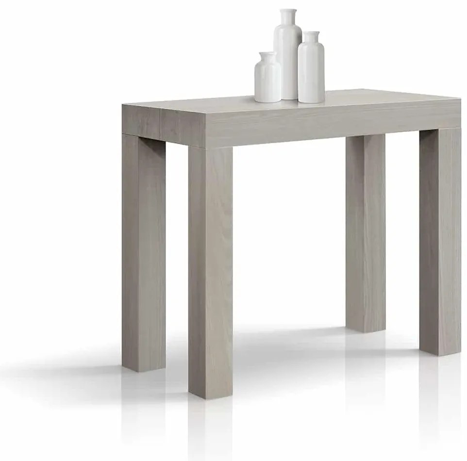Consola extensibila tip masa ADELLE - ULM PERLAT - 300 cm/90 cm /76 cm - 12