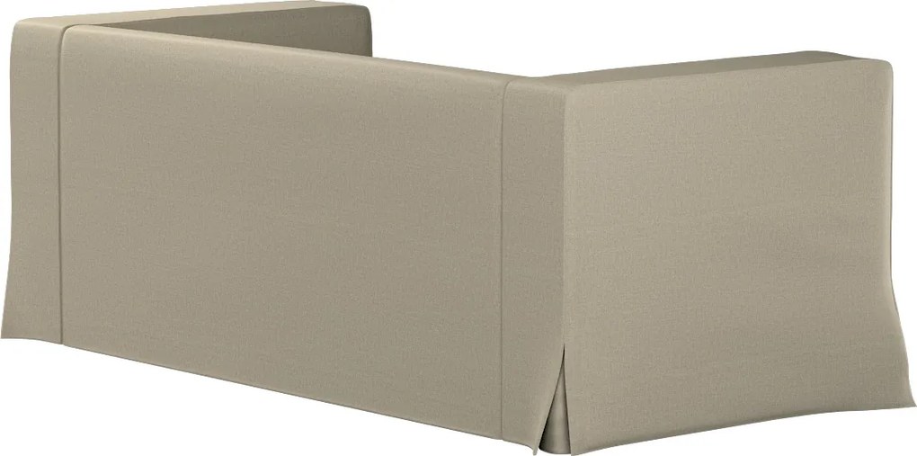 Husă canapea Klippan cu 2 locuri, lungă, cu pliuri contrastante