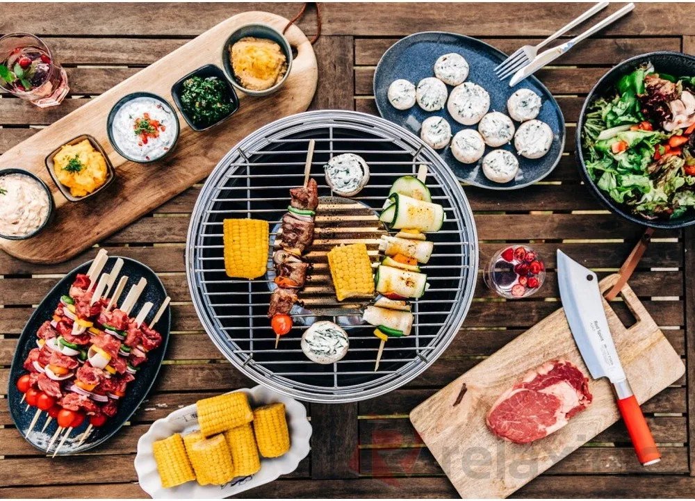 Grătar pe cărbuni/portabil ø 35 cm Classic – LotusGrill