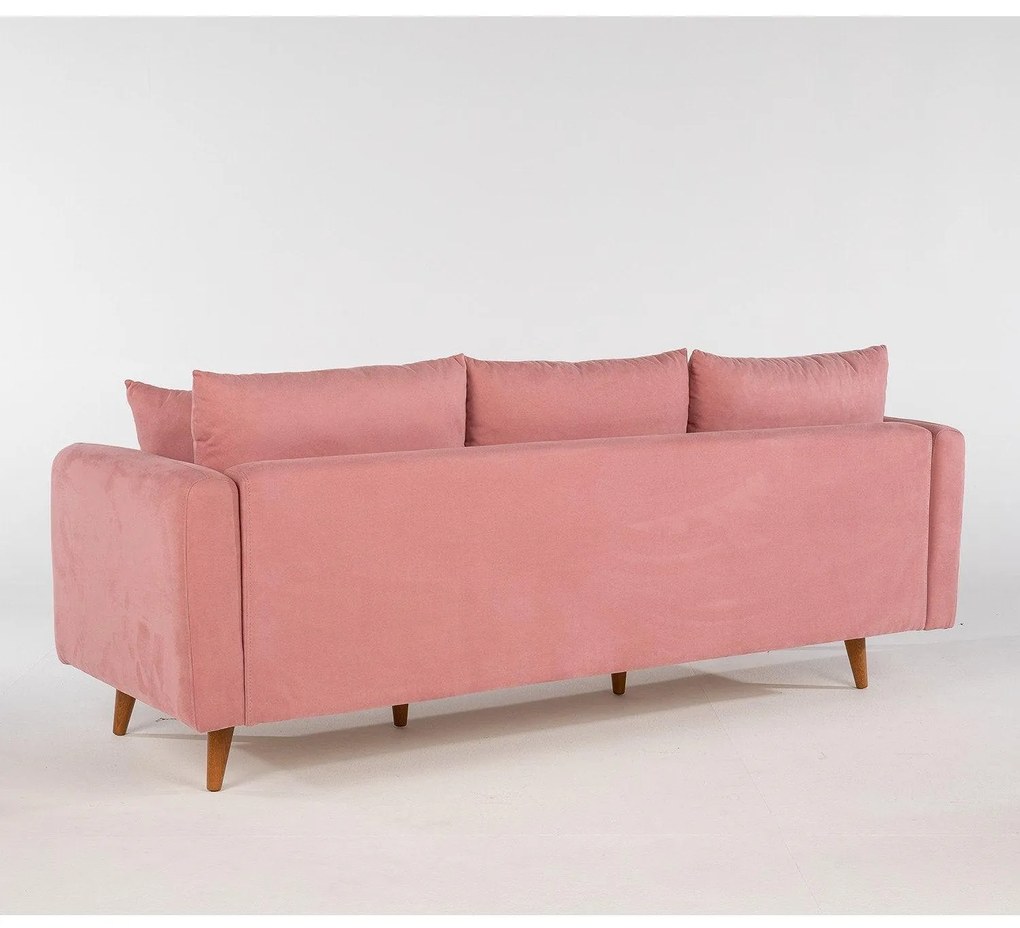 Canapea Fixa cu 3 locuri Eftal, 215 x 91 x 85 cm