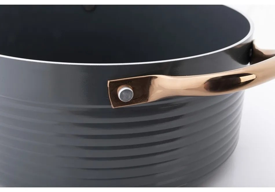Oală cu capac Lamart LT1241 Orro diametru 24cm, diam. 24 cm