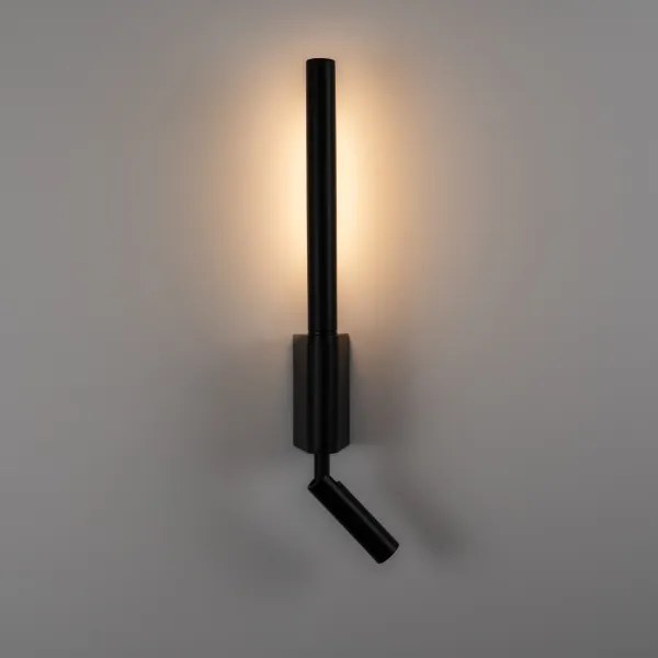 Brilagi - Aplica de perete cu spot LED VIXON, LED/3W/230V + LED/5W, negru, CRI 90