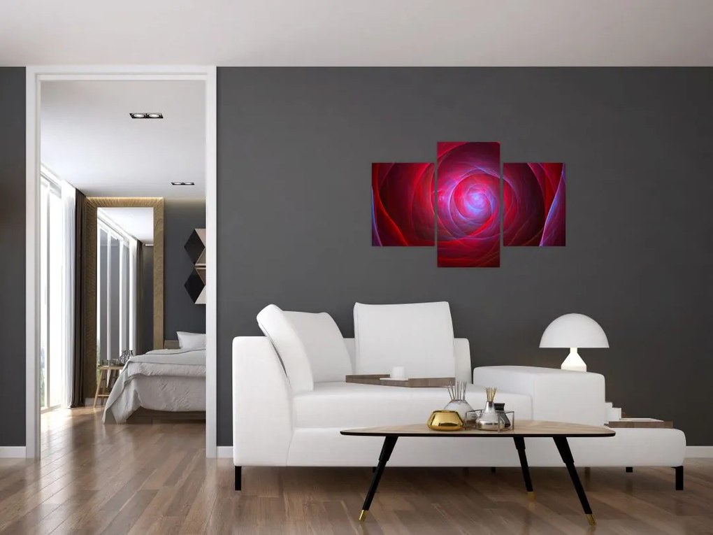 Tabloul abstract cu ochi (90x60 cm)