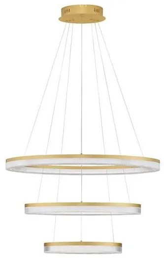 Lustra suspendata LED CCT design circular Luana 80cm NVL-9130637