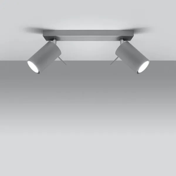 Plafonieră spot RING 2xGU10/40W/230V